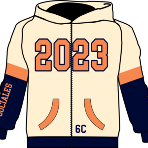 Camperas y remeras 2025 de egresados 2019